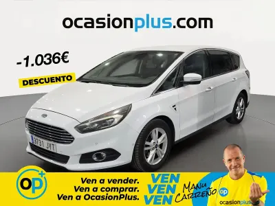 Usado Ford S-MAX Titanium 150 CV (110 kW) 2017 Blanco Monovolumen