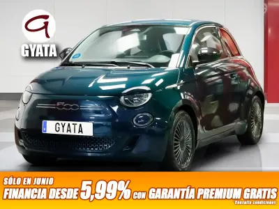 Usado Fiat 500e Business 86 kW (118 CV) 2021 Verde Utilitario