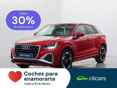 Usado Audi Q2 S-Line 116 CV (85 kW) 2022 Rojo SUV