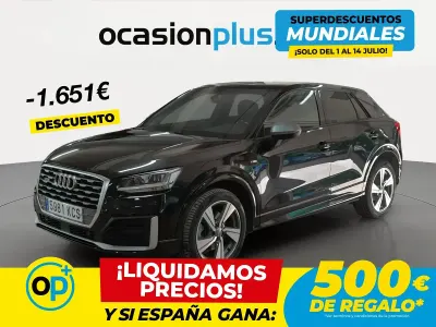 Usado Audi Q2 Sport 150 CV (110 kW) 2017 Negro SUV