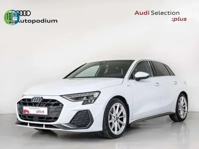 Usado Audi A3 Sportback S-Line 150 CV (110 kW) 2025 Blanco Utilitario