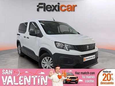 Usado Peugeot Rifter Active 100 CV (73 kW) 2021 Blanco Monovolumen