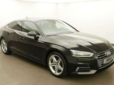Usado Audi A5 Sportback S-Line 190 CV (139 kW) 2017 Negro Utilitario