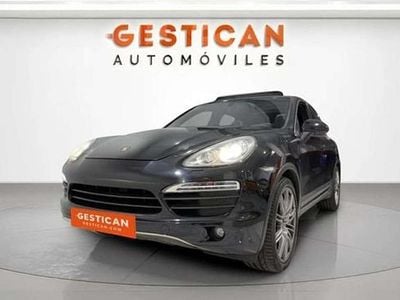 Usado Porsche Cayenne S 400 CV (294 kW) 2016 Gris SUV