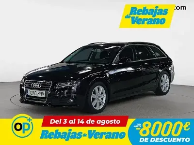 Usado Audi A4 S-Line 211 CV (155 kW) 2011 Negro Familiar