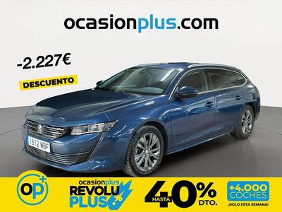 Usado Peugeot 508 Business-Line 130 CV (95 kW) 2019 Azul Familiar
