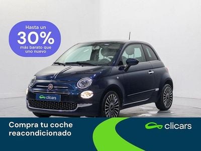 Azul Usado 2018 Fiat 500 Lounge Utilitario | 9390 € (Precio justo)
