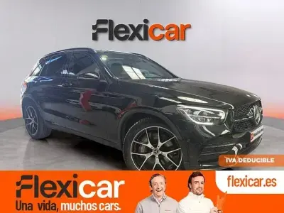 Usado Mercedes GLC200 163 CV (119 kW) 2020 Negro SUV