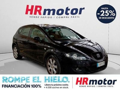 Usado Seat Leon Stylance 106 CV (77 kW) 2008 Negro Utilitario