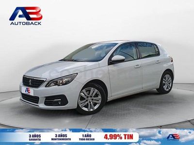 Usado Peugeot 308 Active 130 CV (95 kW) 2021 Blanco Berlina
