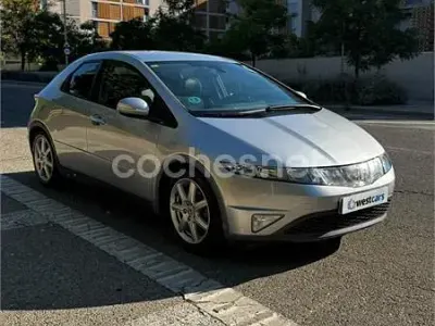 Usado Honda Civic Sport 140 CV (102 kW) 2009 Gris / plata Berlina