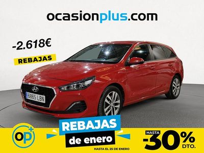 Rojo Usado 2019 Hyundai i30 Familiar | 13.290 € (Precio justo)