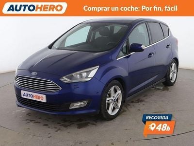 Azul Usado 2017 Ford C-MAX Titanium Monovolumen | 10.799 € (Precio justo)