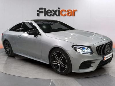 Usado Mercedes E220 194 CV (142 kW) 2018 Gris Coupe