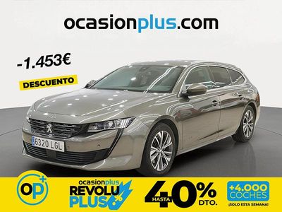 Usado Peugeot 508 Allure 160 CV (117 kW) 2020 Gris Familiar
