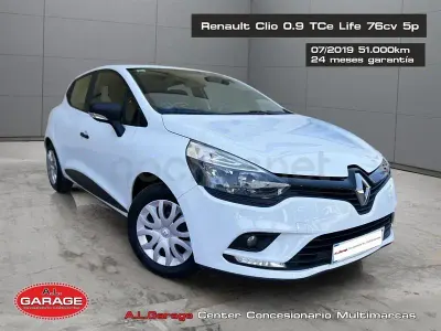 Usado Renault Clio IV Life 76 CV (55 kW) 2019 Blanco Berlina