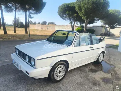 Usado VW Golf Cabriolet 112 CV (82 kW) 1990 Blanco Descapotable