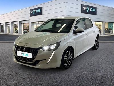 Usado Peugeot 208 Allure 100 CV (73 kW) 2020 Blanco Utilitario