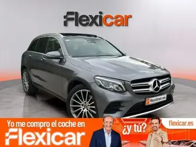 Usado Mercedes GLC250 204 CV (150 kW) 2017 Gris SUV