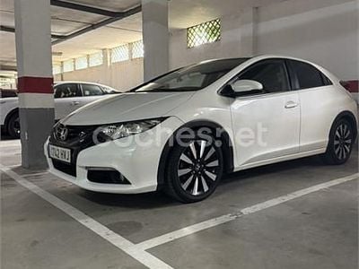 Usado Honda Civic Sport 120 CV (88 kW) 2014 Blanco Berlina