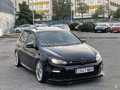 Usado VW Golf VI R 270 CV (198 kW) 2011 Negro Utilitario