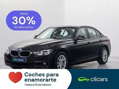 Usado BMW 318 150 CV (110 kW) 2016 Negro Berlina