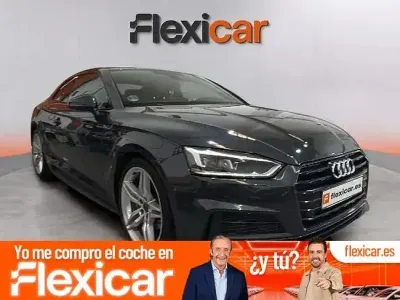 Usado Audi A5 190 CV (139 kW) 2019 Gris Coupe