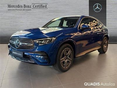 Usado Mercedes GLC220 AMG line 197 CV (144 kW) 2025 Azul espectra