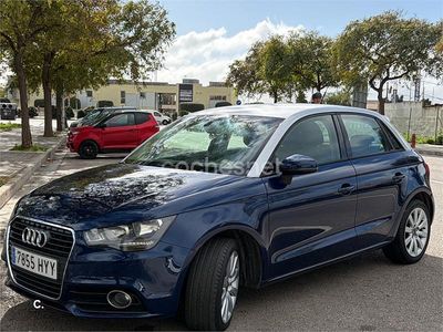 Usado Audi A1 Sportback 86 CV (63 kW) 2013 Azul Utilitario
