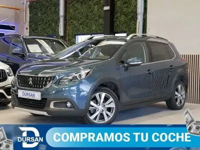 Usado Peugeot 2008 Allure 120 CV (88 kW) 2019 Azul SUV