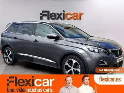 Usado Peugeot 5008 Active 130 CV (95 kW) 2018 Gris SUV