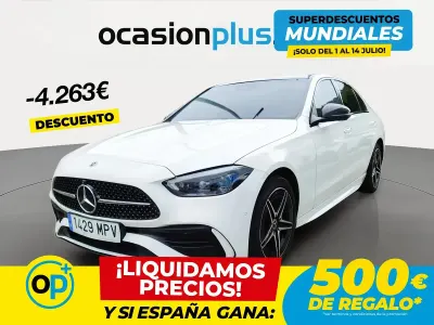 Usado Mercedes C300e 313 CV (230 kW) 2024 Blanco Berlina