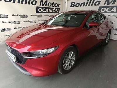 Usado Mazda 3 Prime-Line 140 CV (102 kW) 2025 Rojo Berlina