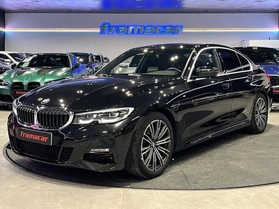 Usado BMW 320 Sport Line 190 CV (139 kW) 2021 Negro Familiar