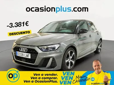 Usado Audi A1 Sportback S-Line 150 CV (110 kW) 2022 Gris / plata Utilitario