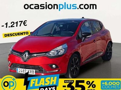 Usado Renault Clio IV LIMITED 90 CV (66 kW) 2018 Rojo Utilitario