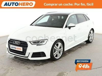 Usado Audi A3 S-Line 150 CV (110 kW) 2016 Blanco Berlina