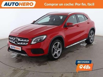 Rojo Usado 2019 Mercedes GLA200 AMG line SUV | 22.761 € (Buen precio)