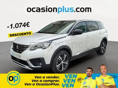 Usado Peugeot 5008 Allure 130 CV (95 kW) 2018 Blanco SUV