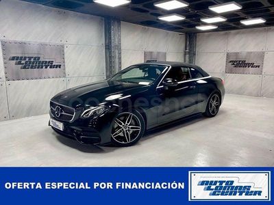 Usado Mercedes E200 184 CV (135 kW) 2017 Negro Descapotable