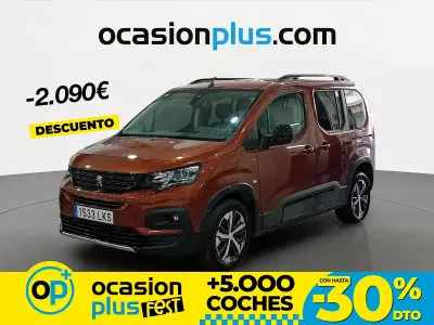 Begagnad Peugeot Rifter GT 130 HK (95 kW) 2020 Brun Minibuss