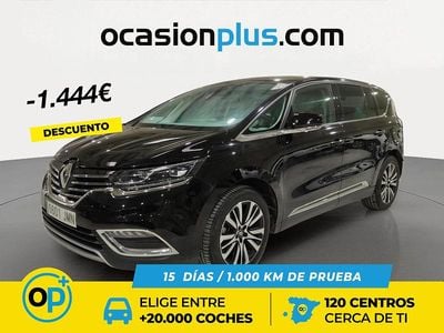 Negro Usado 2016 Renault Espace Initiale Paris Monovolumen | 19.500 € (Precio justo)
