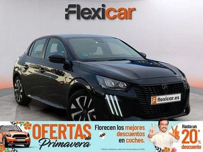 Usado Peugeot 208 Style 100 CV (73 kW) 2024 Negro Utilitario