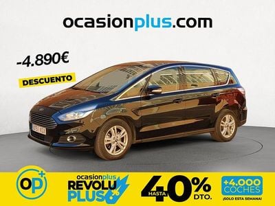 Usado Ford S-MAX Titanium 150 CV (110 kW) 2018 Negro Monovolumen