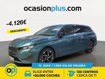 Azul Usado 2022 Peugeot 308 Allure Familiar | 17.450 € (Un poco caro)