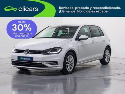 Usado VW Golf VII Advance 115 CV (84 kW) 2019 Blanco Berlina