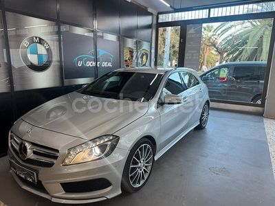 Gris / plata Usado 2015 Mercedes A180 AMG line Berlina | 15.900 € (Precio justo)