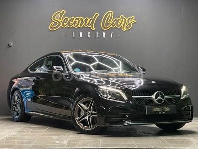 Usado Mercedes C200 184 CV (135 kW) 2019 Negro Coupe