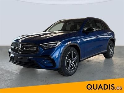 Nuevo Mercedes GLC200 AMG line 204 CV (150 kW) 2025 Azul espectra SUV
