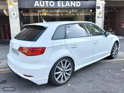 Usado Audi A3 149 CV (109 kW) 2018 Blanco Berlina
